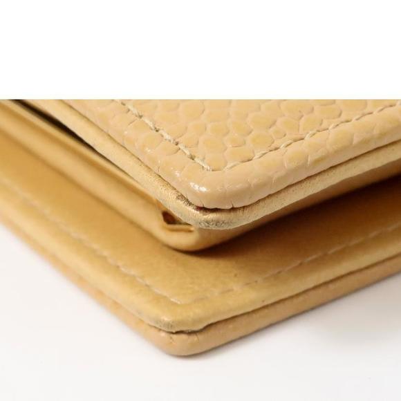 Chanel Wallet Beige Leather Bi-Fold - Picture 5 of 10